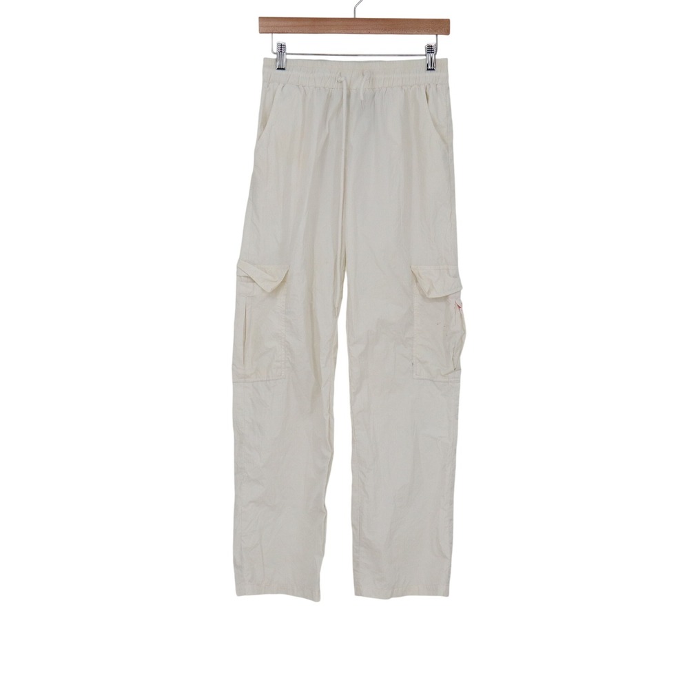 Princess Polly Cargo Pants Womens 4 Off White Utility Fair